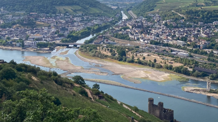 Logistical Nightmare Unfolds As Rhine Plunges Toward Record Low