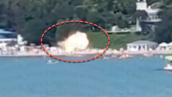 Kamikaze Drone Slams Into Crowded Russian Black Sea Beach, Killing 3