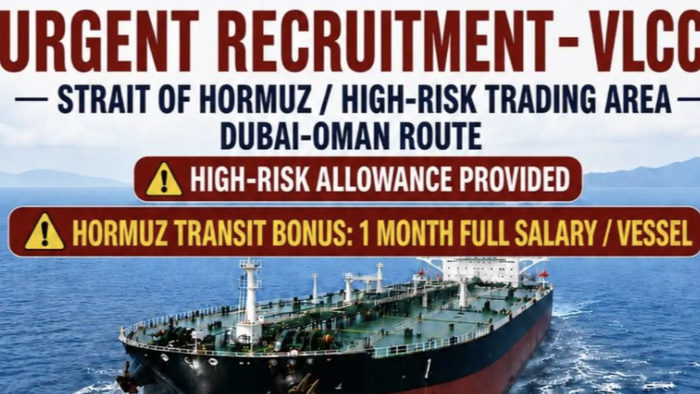 Running The Hormuz Gauntlet: Recruitment Ad Offers Tanker Crews Double Pay To Brave Drone Strikes