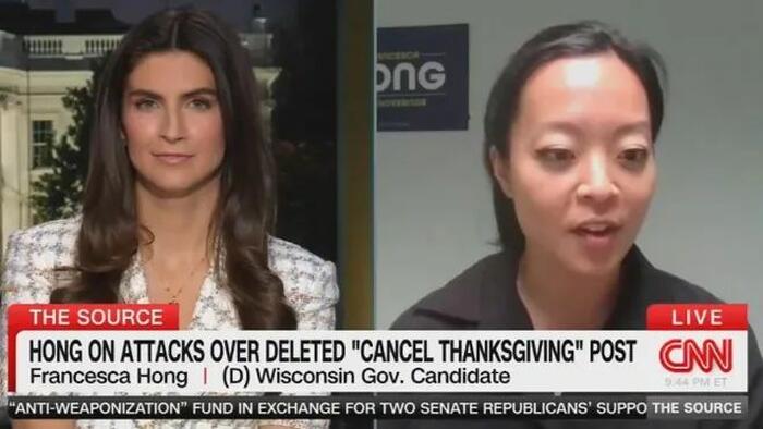 Socialist Wisconsin Gov Candidate Won’t Back Down After Calling To “Cancel Thanksgiving”