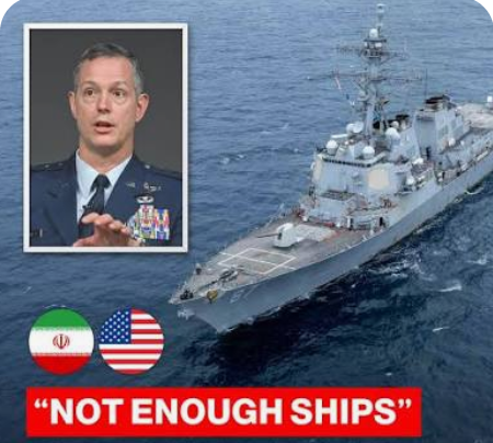 Top General Warns Navy Shortage Could Limit US Defense of Israel