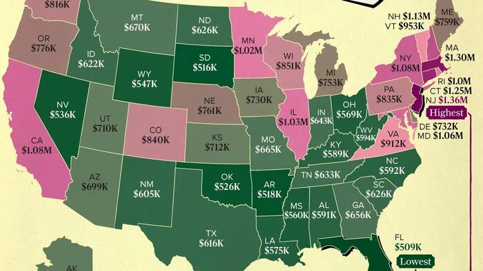 New Jersey Has America’s Highest Lifetime Taxes: $1.36 Million