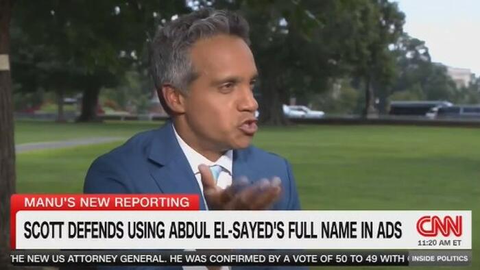 CNN Panel Melts Down As Democrats Blast GOP Over El-Sayed Ad For Using His Full Name