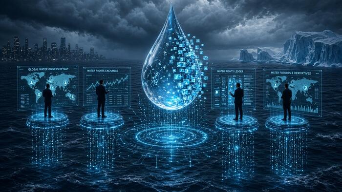 Tokenization Of H₂O: Elites Are Claiming The World’s Water Supply & Plan To Trade It
