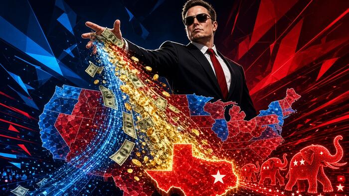 Elon Musk’s Huge Midterm Investment Widens GOP’s Money Advantage