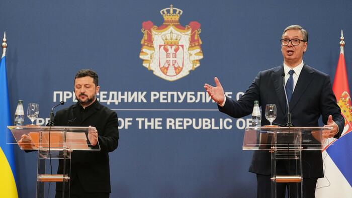 ‘How Can We Help You Kill More Russians?’ German Reporter To Zelensky At Belgrade Meeting
