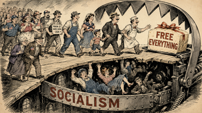 Americans Are Falling Into The Socialist Trap By Blaming Capitalism For Damages Of Statism