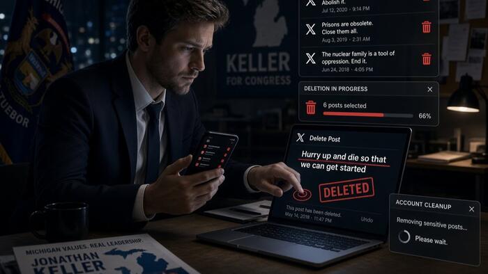 “Hurry Up And Die”: Michigan Democrat Joins Other Radicals In Scrubbing Past Social Media Statements