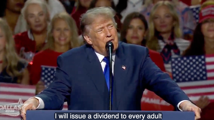 Trump Floats $5,000 “Stimmy” Checks For Every US Adult Citizen If GOP Holds Congress