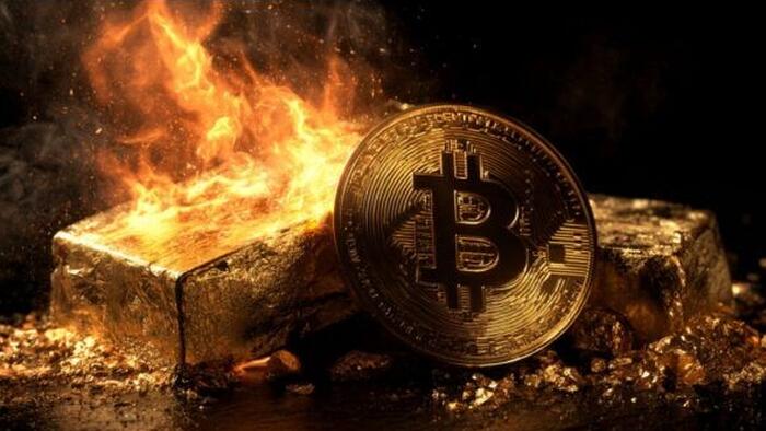Bitcoin-Gold Correlation Hits Six-Year High As Debasement Fears Mount