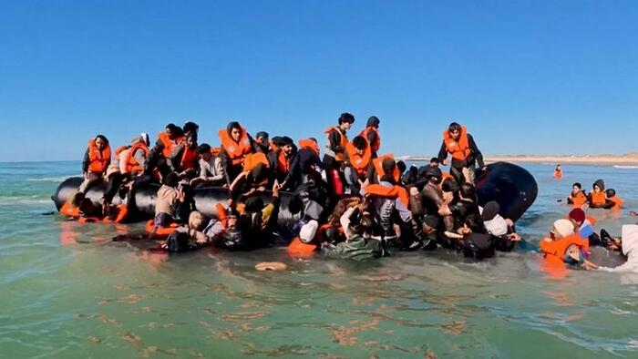 Boat Migrants Who Have Entered Britain Now Outnumber Its Soldiers