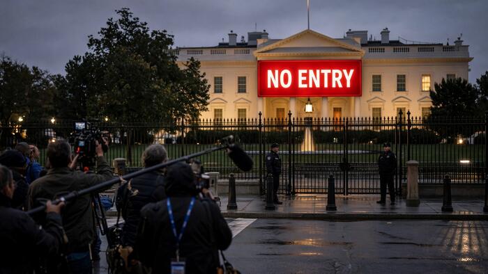Trump Bans CNN, MSNBC And Politico From White House