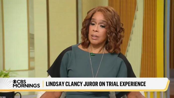 ‘I Have To Sit With That’: Gayle King’s Brain Divides By Zero After Holdout Clancy Juror Revealed As Black Man