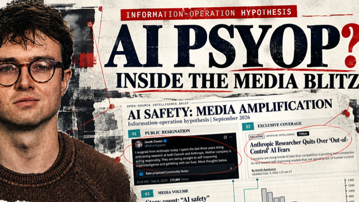 Jacob Coxon Reportedly Worked With AI Doom-Maxxing PR Firm To Spread Psyop
