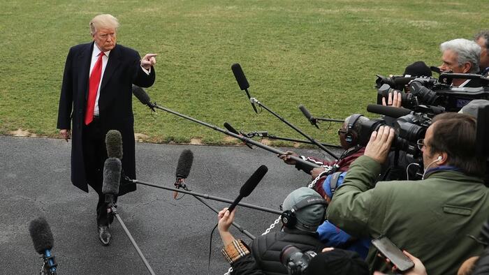Trump Rages Against ‘Treasonous Scum’ In Media For Iran War Coverage