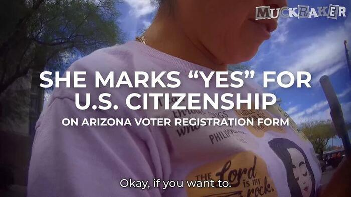 Watch: Arizona Governor-Aligned Canvassers Caught Willing To Allow Noncitizens To Vote