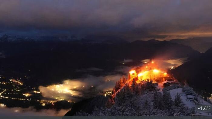 Fire Engulfs Hitler’s “Eagle’s Nest” Retreat In Bavarian Alps, Suspect Detained