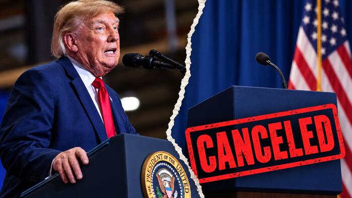 Trump Abruptly Cancels High-Stakes Rally In Ominous Sign Ahead Of Midterms