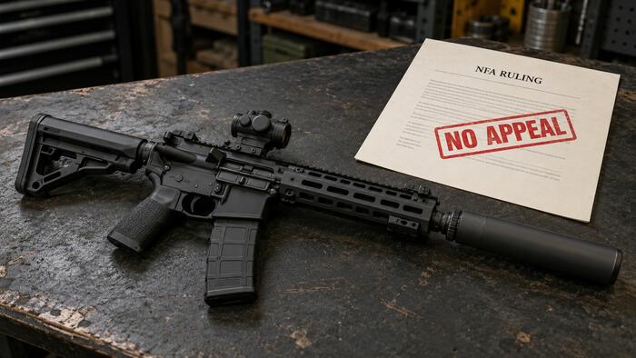 DOJ Won’t Defend Suppressor Registry In Court After Congress Killed The $200 Tax