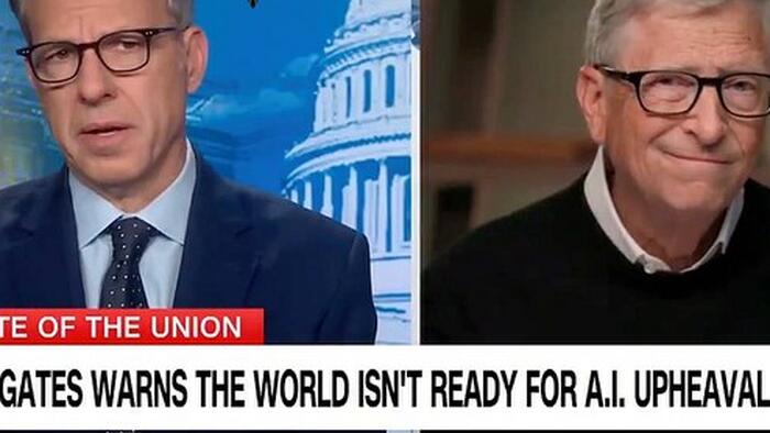Bill Gates Fearmongers “Grim” AI Cyberattack Surprises