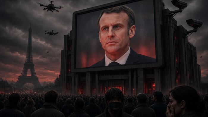 Macron Goes Full Orwell