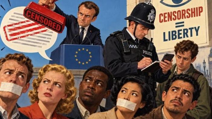 Cowardly Europe Fears Dissent